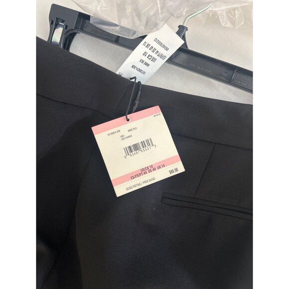 Anne Klein Slim Stretch Pants Ankle Length Black Size 10 - Picture 6 of 7